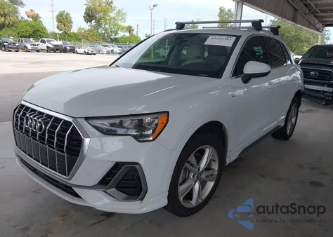 2020 Audi Q3 Premium 45 Tfsi S Line Quattro Tiptronic из США, поврежденный, VIN WA1DECF31L1111204